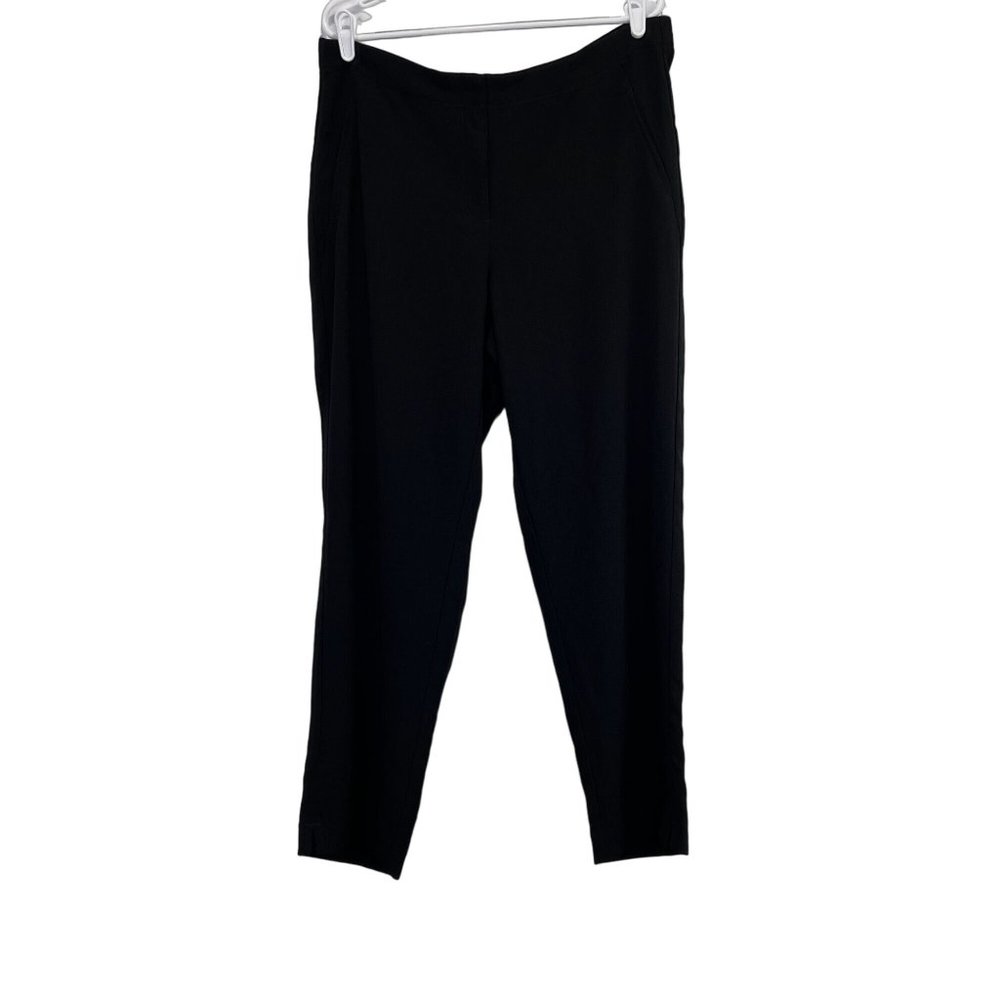 J Jill Women Black Dress & Casual Pant Zipper Size L - Picture 1 of 15